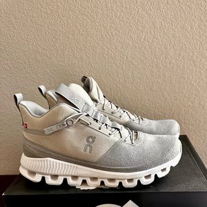 On Cloud Women’s Hi Cloud size 7.5 Glacier Gray NIB